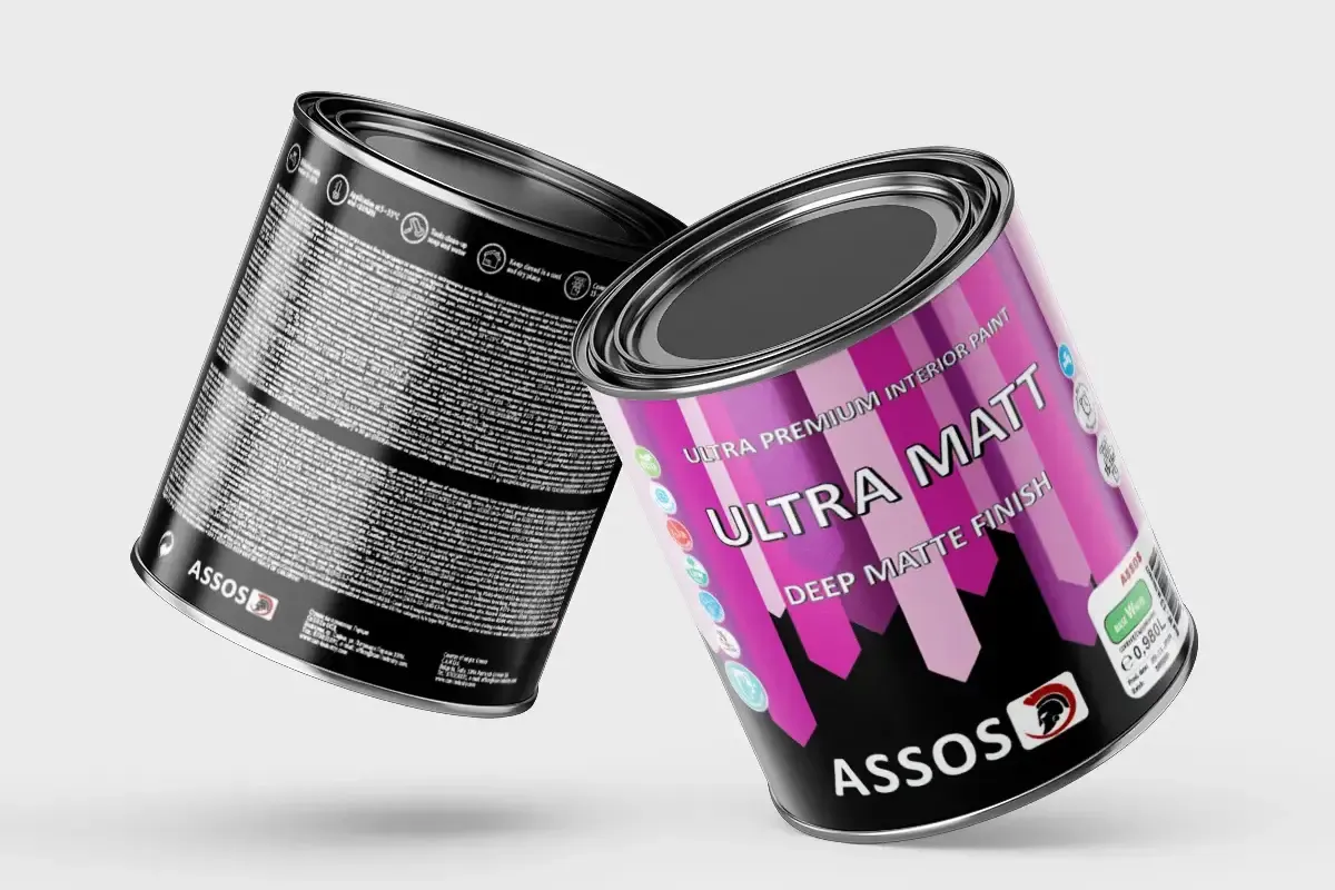 Етикет ASSOS Ultra Matt за интериорна боя
